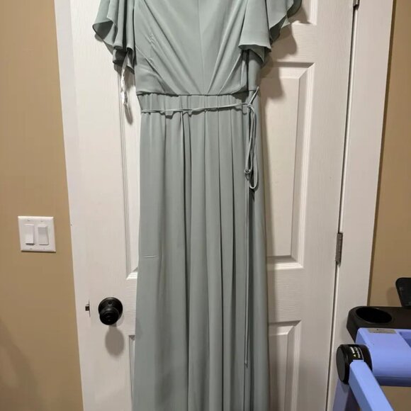 Sage Green Dress - Picture 2 of 2